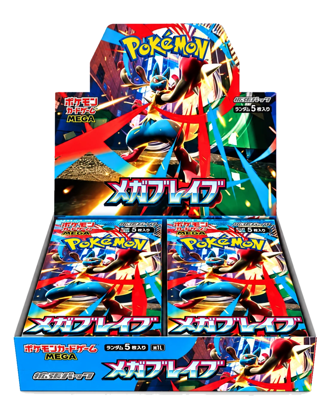 Display Mega Brave M1L — Pokémon JP